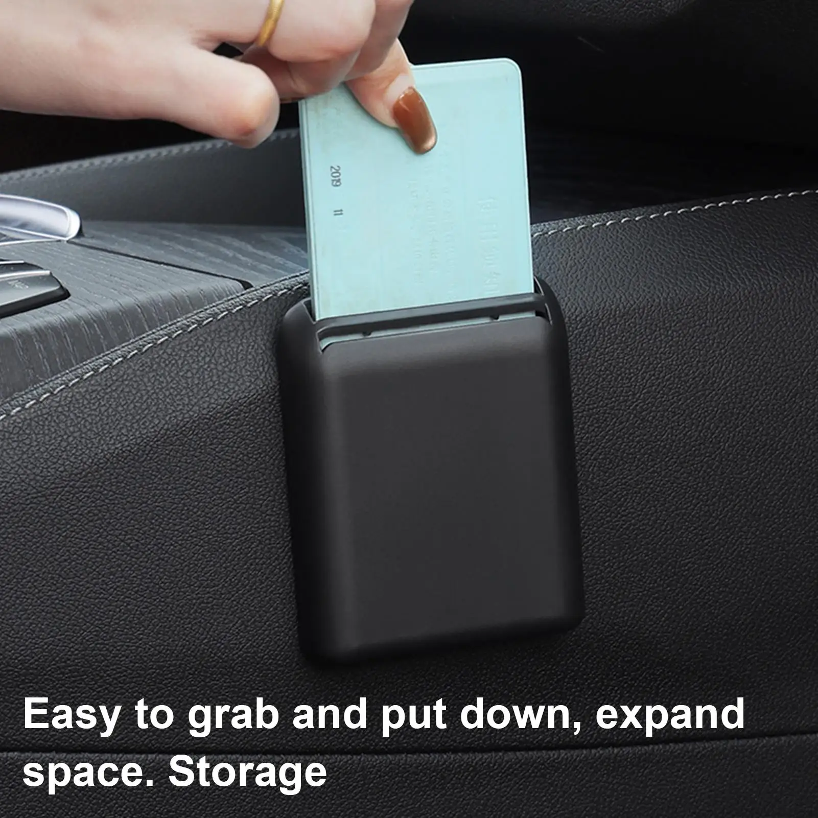Enhanced Automotive Interior Adhesive Storage Organizer