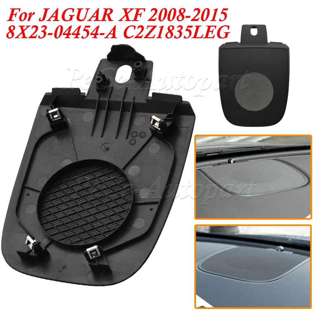 8x23-04454-a c2z1835leg für Jaguar xf 2012-2016 schwarze Dashboard-Top-Lautsprecher abdeckung