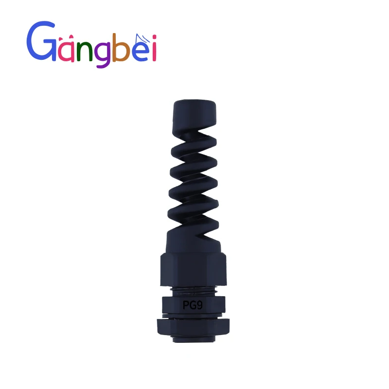 

PG9 Spring loaded joint Torsion resistance type bending waterproof connectors Glen head protection cable joint Gangbei