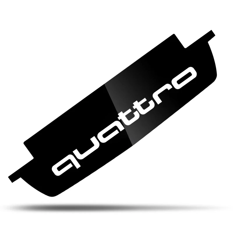 Araba Yüksek Fren Lambası Etiket Arka Lambası Dekoratif Oto Amblem Çıkartması Aksesuarları Audi S Hattı Quattro RS A3 A4 A6