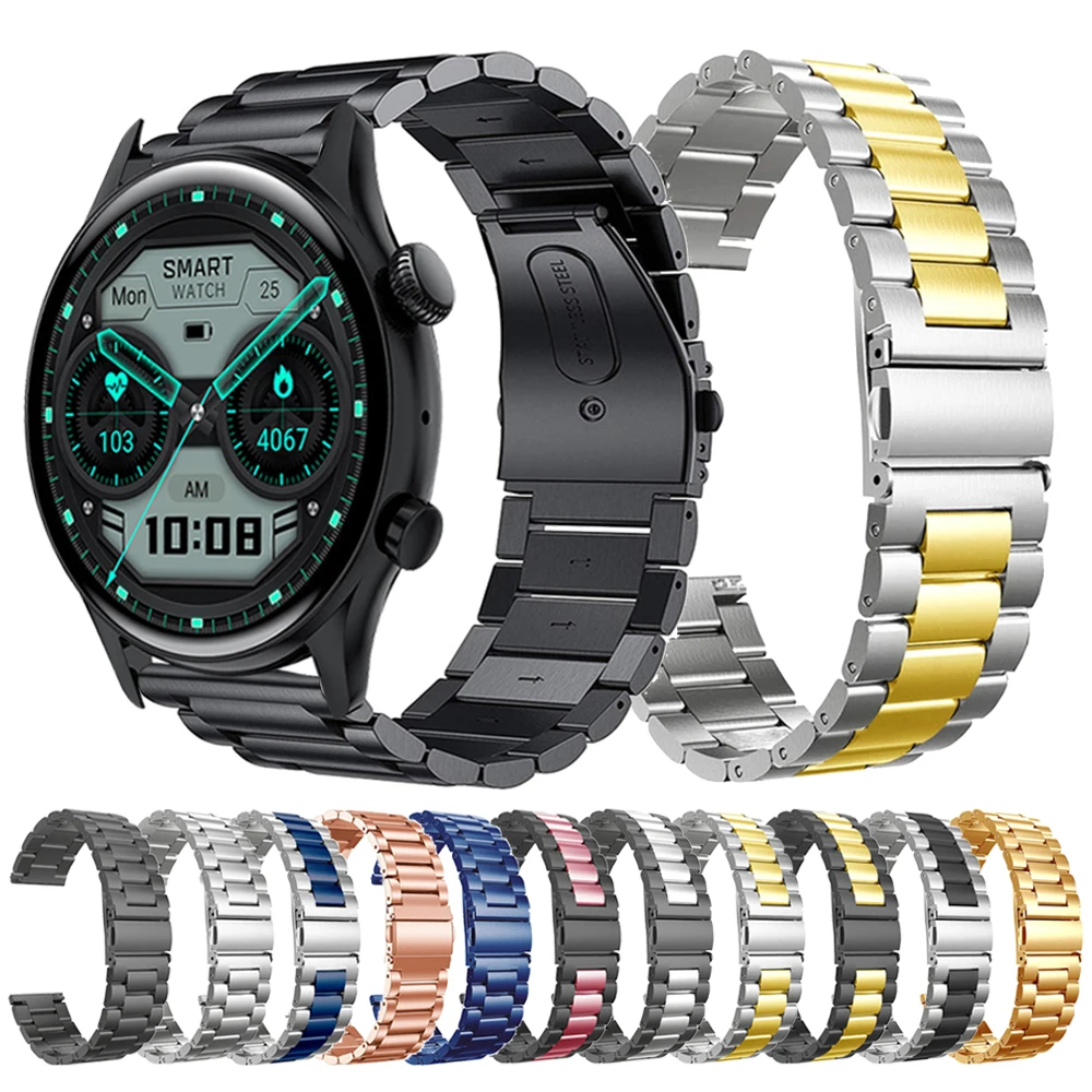 Correa De Acero Inoxidable Para Reloj Casio - Ajustable (10-20mm), Compatible Con F-91W Y Otros Modelos