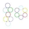 New Outdoor Kids Funny Physical Training Sport Toys Lattice Jump Ring Set Game 10 Hoops 10 Connectors for Park Play Boys Girls 4