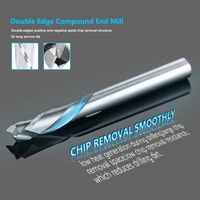 Рисунок 2 - XCAN Фреза компрессионная двухзаходная