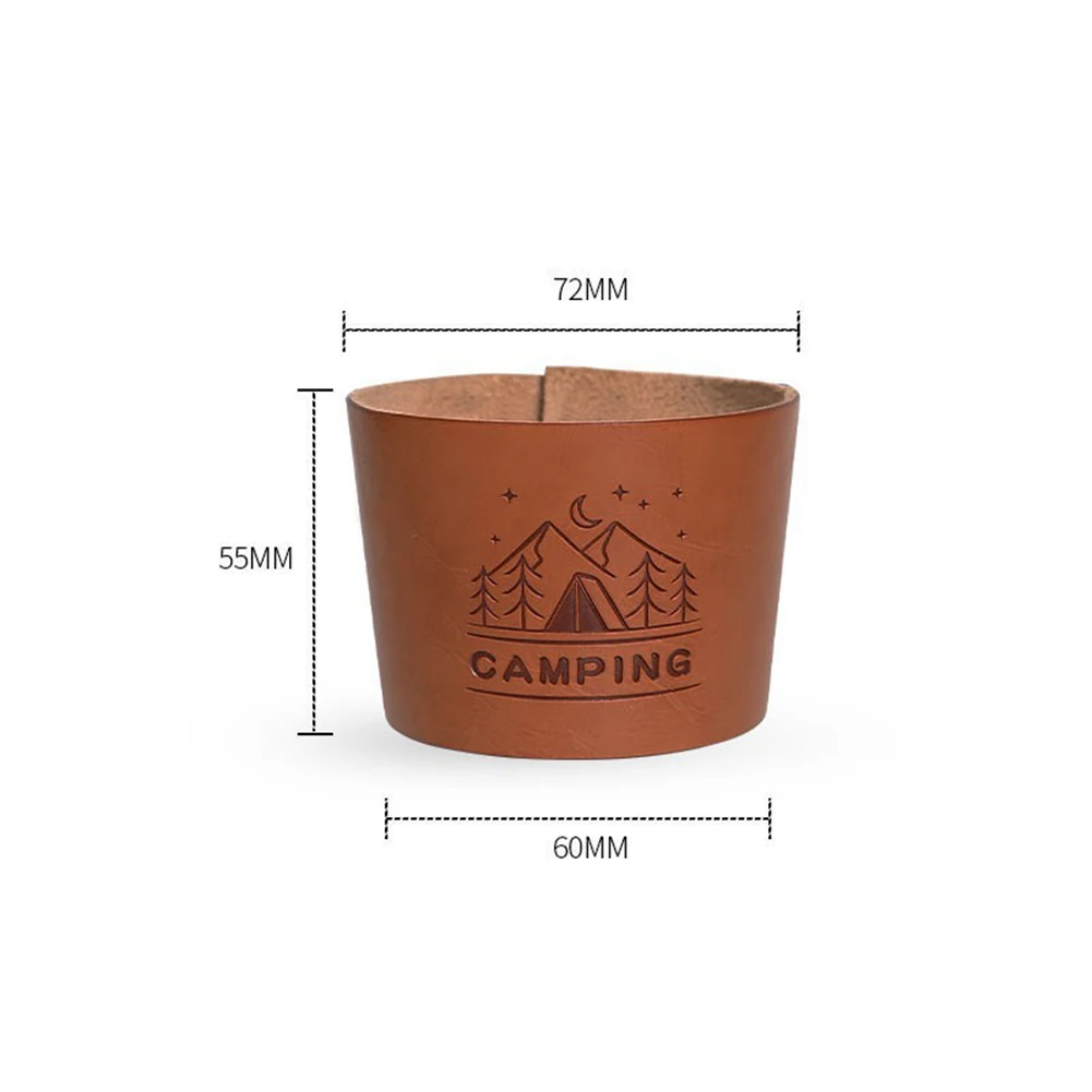 

4pcs 304 Stainless Steel Picnic Camping Coffee Mugs 350ml Barbecue Beer Cup Cone-shaped Cup Body Foldable Camping Supplies