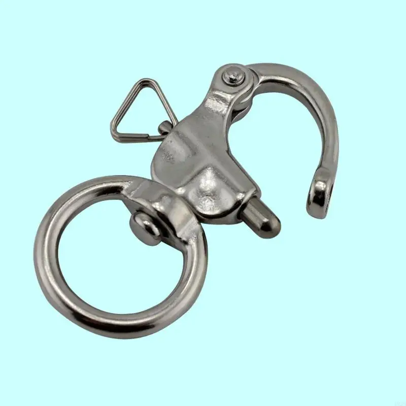 193B Rotary Shackle 316 Stainless Steel Quick Release Boat Anchor Chain Eye Shackle