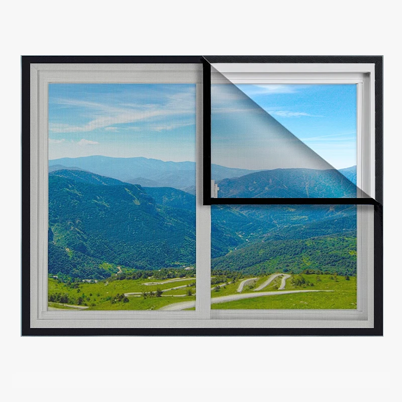 size, mosquito net for windows, mosquito and insect resistant fine mesh, summer, invisible screen window,reusable，net