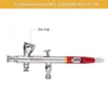 NCT-SJ83 Dual Action Airbrush 2cc 9cc 20cc 40cc Black Red Cups & Handles Replacement Parts Accessories NEOECO 4