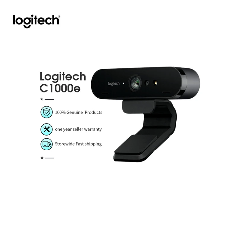 

Original Logitech BRIO C1000e 4K HD BRIO C1000e HD Webcam Genuine For Video Conference Streaming Recording Computer Peripherals