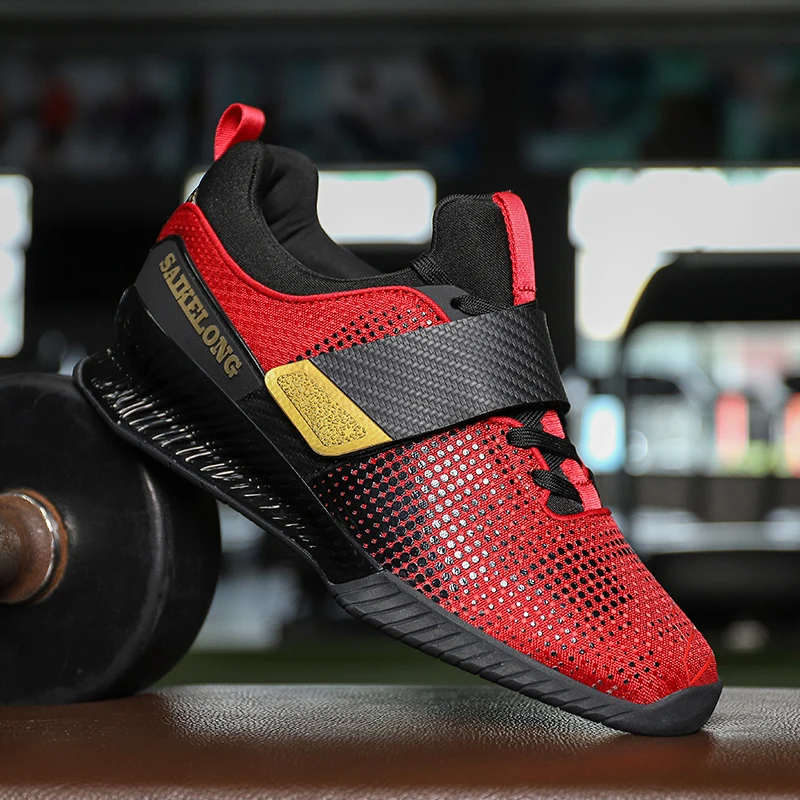 

Professional Men's Weightlifting Squat Hard Pull Shoes Indoor Fitness Shoes Men's High-quality Sports Squat Shoes Size 39-46