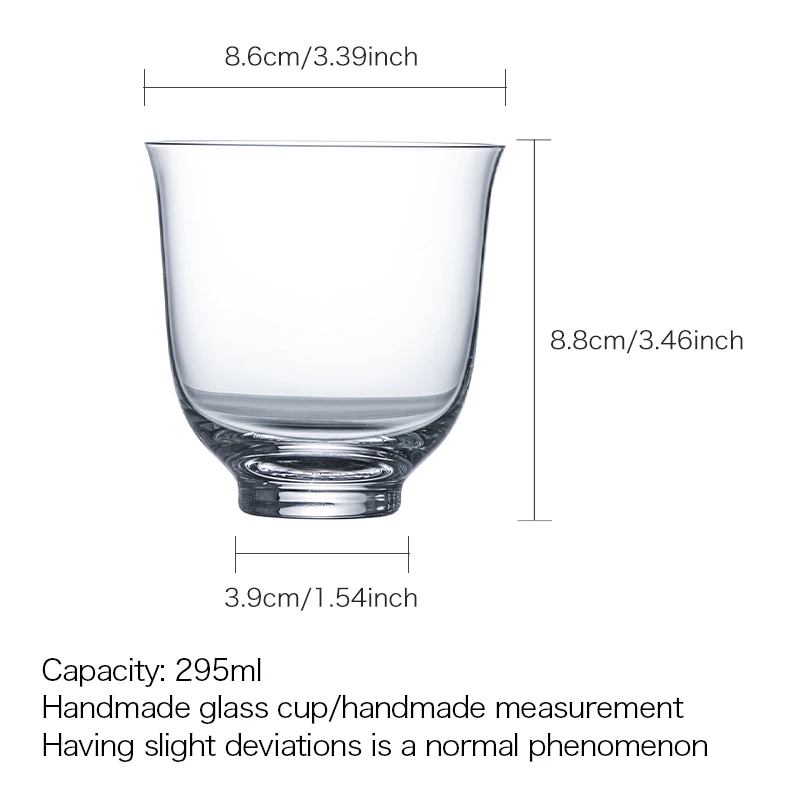 KFT01 CRISON Crystal Whiskey Glass Creative Bar Cocktail Cup drinkware glassware bar tools 295ml