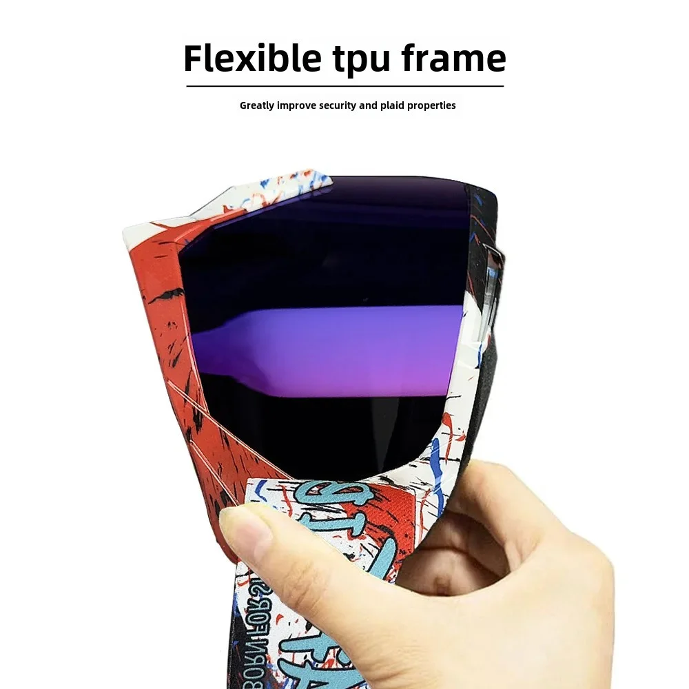 Winddichte, staubdichte Moto-Brille – Unisex-Motorrad-Sonnenbrille für MTB, ATV, Skifahren, Radfahren, Rennen, Off-Road-Sport, Augenschutz – Detail 4