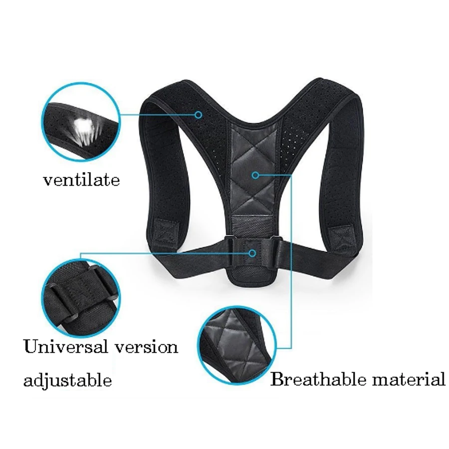1pc anti-hunchback correction strap to correct hunchback posture clavicle fixation strap