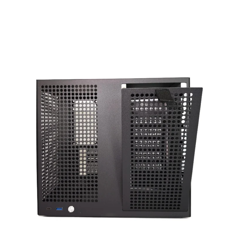 Sagittarius NAS 컴퓨터 섀시는 8베이 포지션 M-ATX/ITX를 지원하며, SFX 및 FLEX와 호환됩니다.