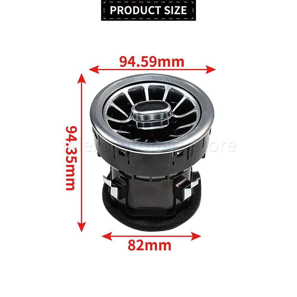 메르세데스 벤츠 V 클래스 W447 비토 A4478308502용 전면 실내 대시보드 에어컨 터보 환풍구