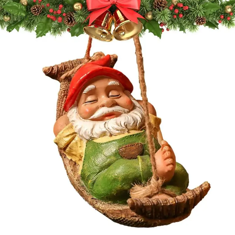 

Сказочный Садовый Гном-гамак для украшения двора