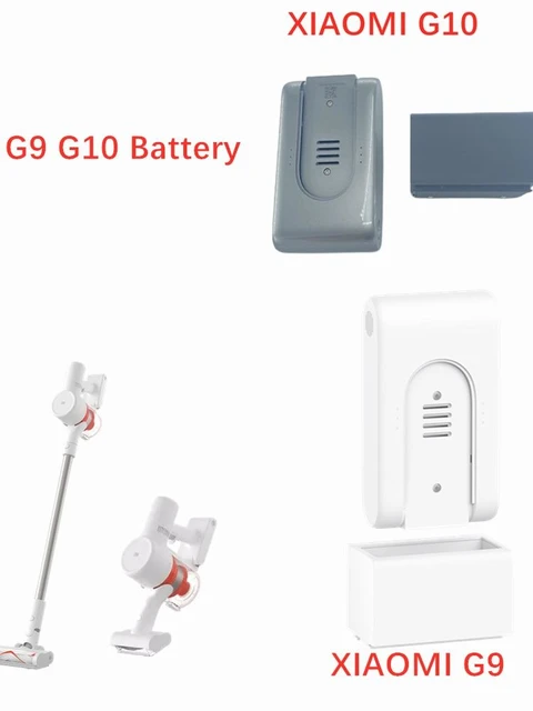 New G9 G10 Battery for Xiaomi Mijia Handheld Cordless Vacuum Cleaner  Accessory Parts External Charging - AliExpress