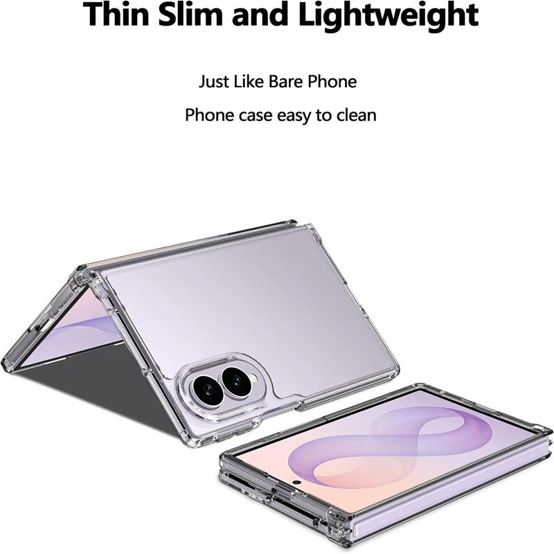 Ultra Thin Shockproof Transparent Slim Hard Cover Phone Case