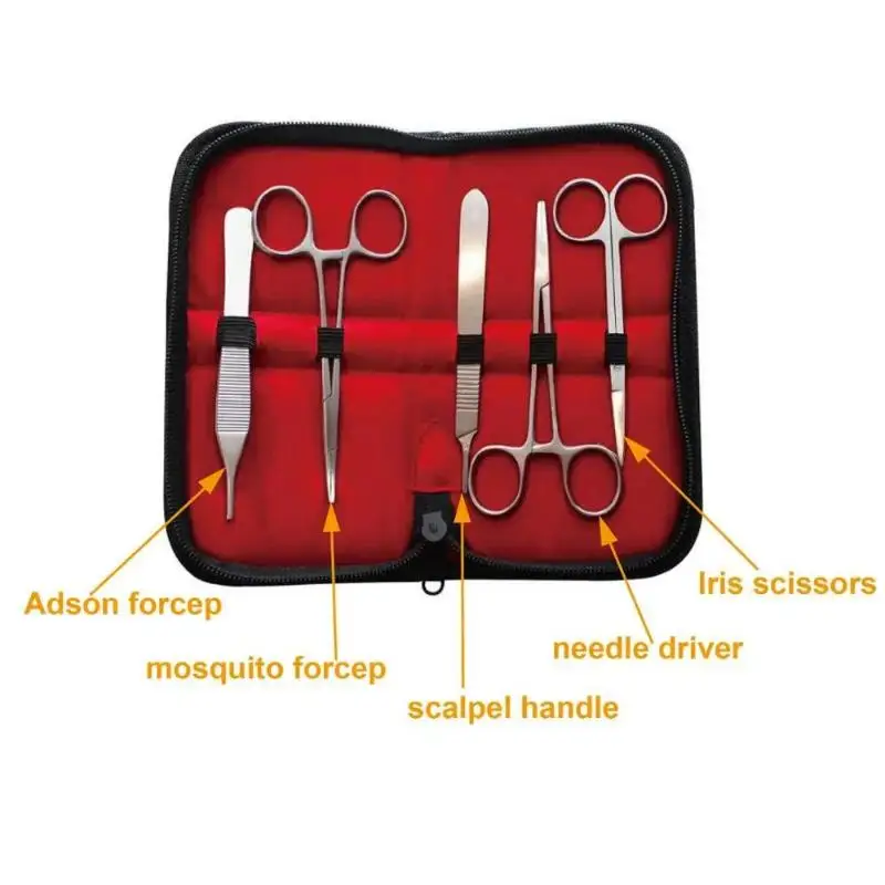 For Medical Surgical Suture Practice with Pre-cut Wounds Silicone 3 Layer Suture Practice Kit 6
