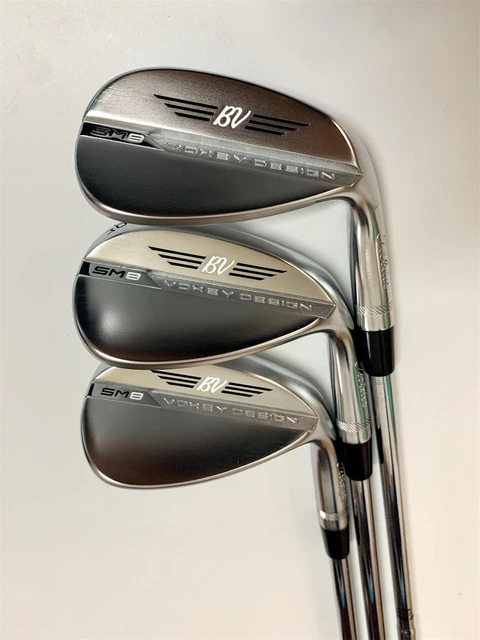 SM8 Golf Clubs Wedges Black Silver Grey SM8 Golf Wedges Golf Clubs