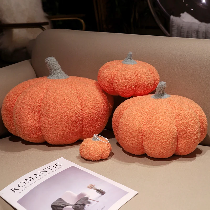 Soft Plush Halloween Pumpkin Toy for Kids