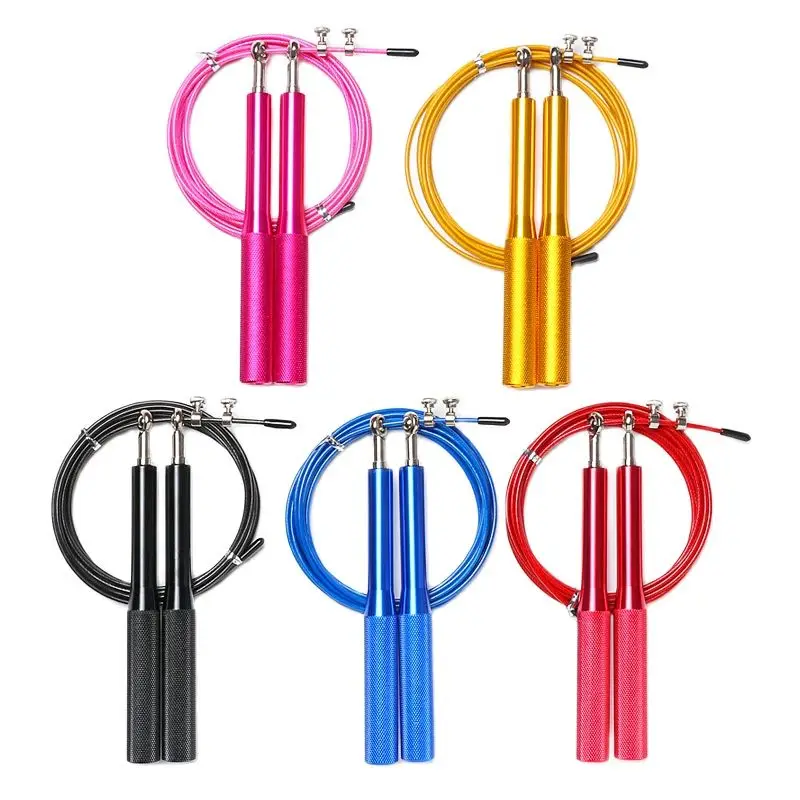 

Speed Jump Rope Adjustable Jumping Rope Ball Bearings Great Gym Workout Equipment For Home, Fitness Training Exercise