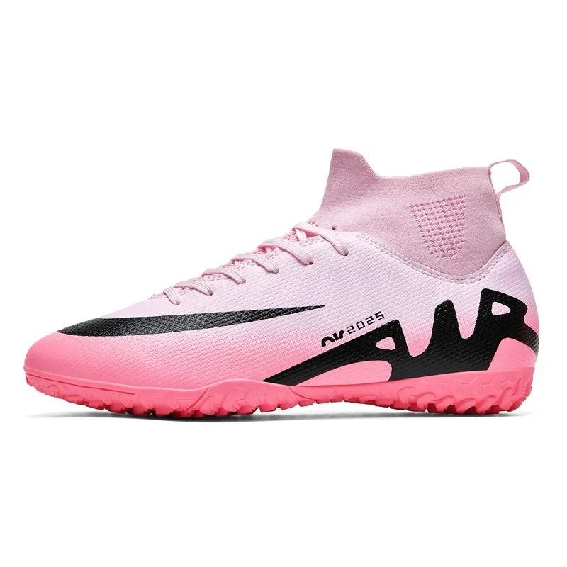thumbnail image 1 of Zapatillas de entrenamiento de fútbol para hombre, venta al por mayor, botas de fútbol antideslizantes FG/TF, botas de fútbol ultraligeras para exteriores, calidad superior, 1 of 5