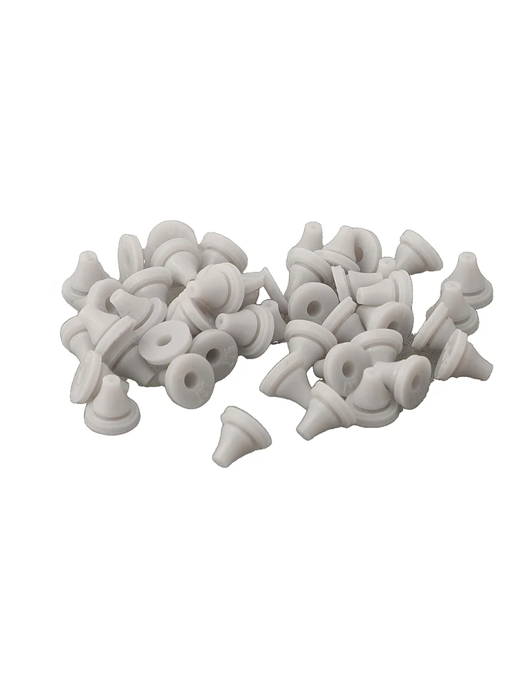 Replacement Shower Head Nozzles Universal Compatibility White 7.6*8*0.5 Mm Durable Material For 4mm Opening Size 5
