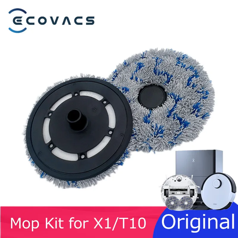 Ecovacs Deebot X1 OMNI / T10 Turbo Mop Kit Mopping Plate With Washable