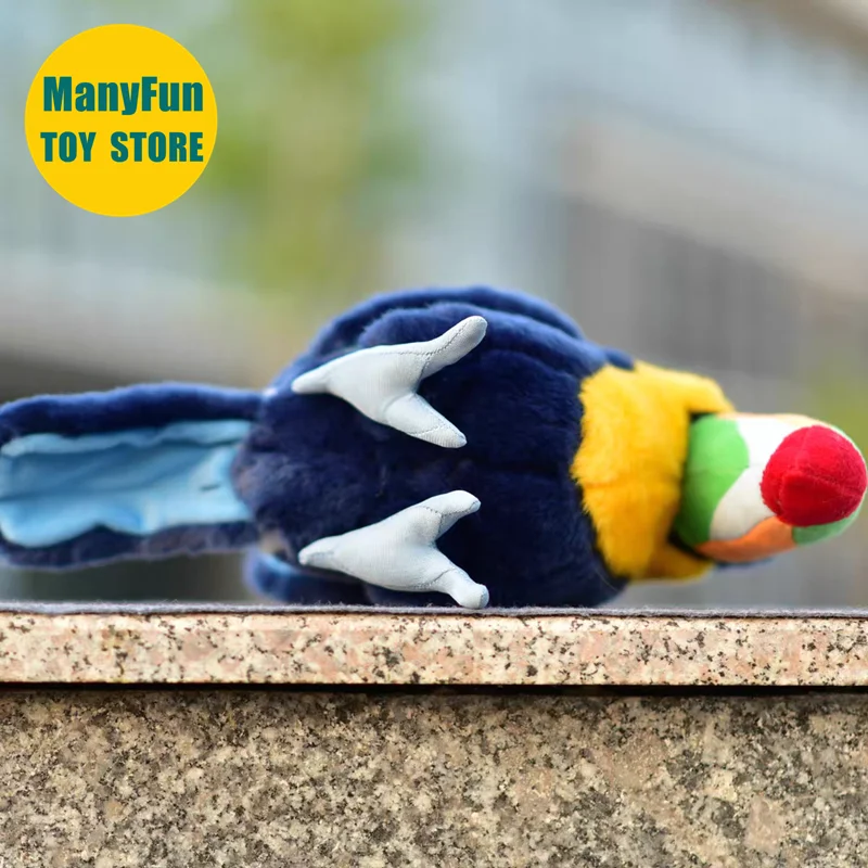 Toucan Plush Toy High Fidelity Hornbill Plushie Toco Peluche Lifelike Stuffed Animals Simulation Doll Toy Gifts For Kids 6