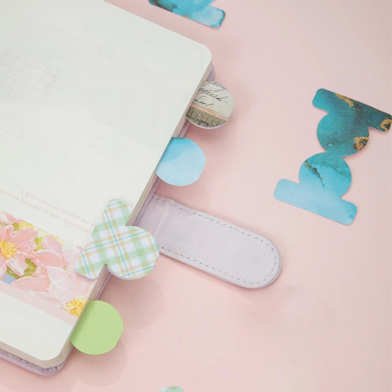 Loose-leaf Separator Label Punch Self-made Index Label DIY Bookmark Notepad Index Classification File Data Embossing Tool