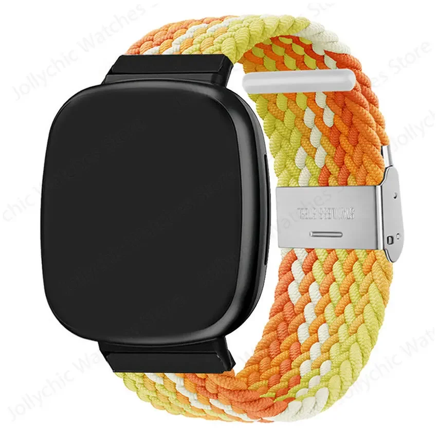 Adjustable Braided Nylon Sport Watchband Strap