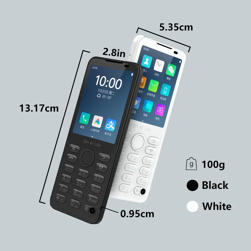 New Qin F21 Pro Smart Touch Screen Phone 2.8 Inch 3GB + 32GB / 4GB 64GB Bluetooth 5.0 5