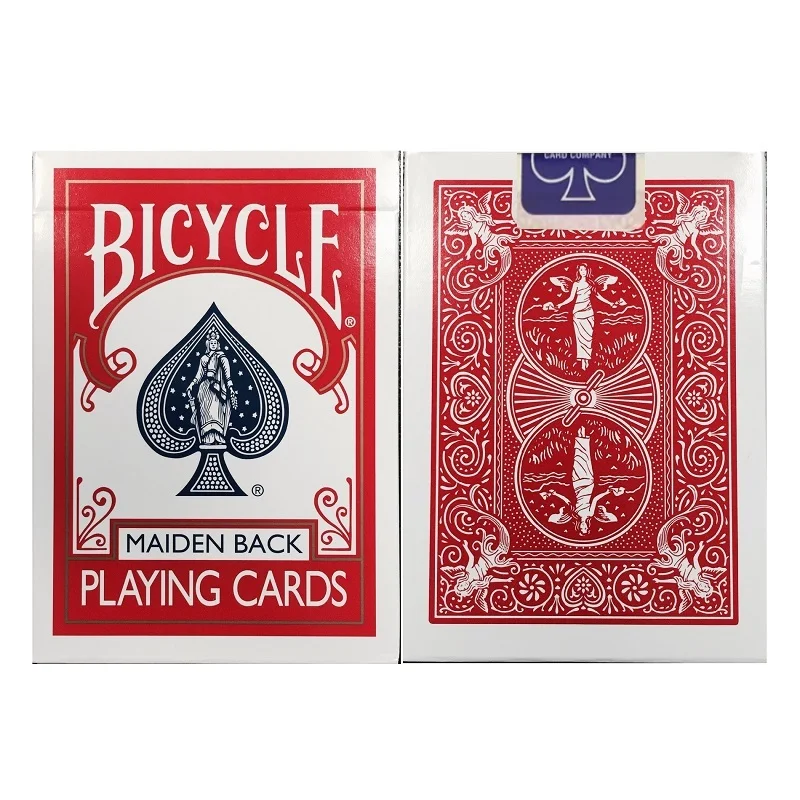 Carte Da Gioco Posteriori Della Fanciulla Della Bicicletta Segnate Deck Poker Size Giochi Di Carte Magic Trick Props