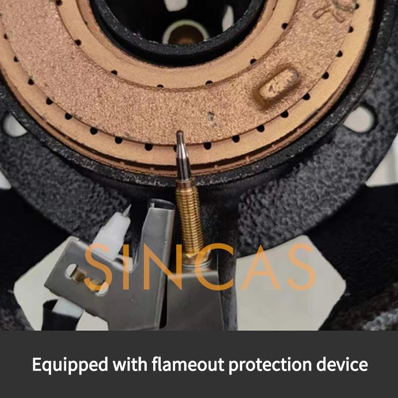 Commercial Gas Stove Low Pressure Fierce Fire Stove Slow Fire Intense Fire Single Stove Natural Gas Flame Failure Protection 3