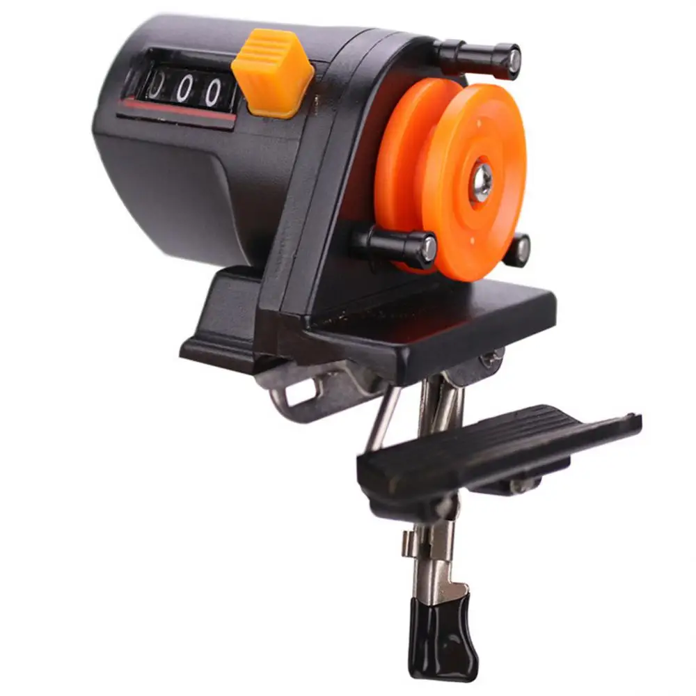 

Рекордер для рыболовной лески 0-999 м, 65 г, рыболовные инструменты, измеритель длины снастей, счетчик для Глубоководной Рыбалки, рыболовные аксессуары, цифровой дисплей