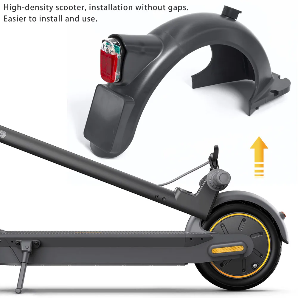Description Picture 3 of itemRear Fender For Ninebot Segway Electric Scooter MAX G30 G30D Water Baffle Guard Rear taillight Wheel Mudguard Accessories