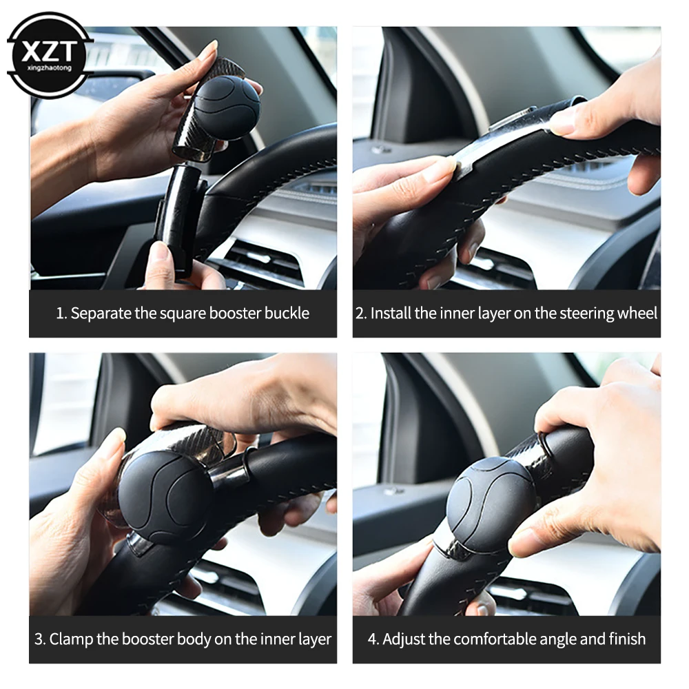 360 Steering Wheel Knob Ball Auto Spinner Knob Car Steeringbooster Silicone Power Steering Handle Ball Booster Strengthener steering wheel knob,steering wheel booster ball