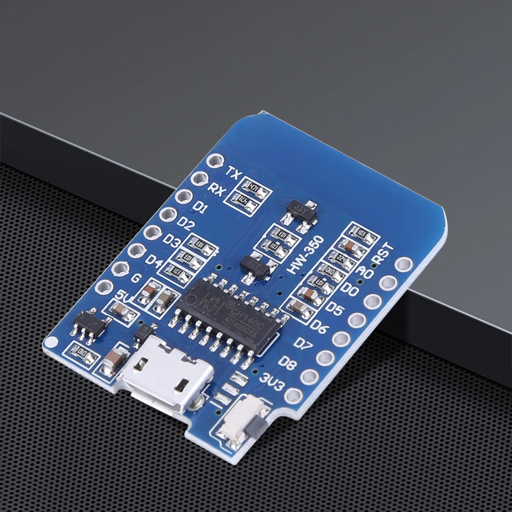 D1 Mini ESP8266 ESP-12 ESP-12F CH340G V2 USB WeMos D1 Mini WIFI Development Board D1 Mini NodeMCU Lua IOT Board 3.3V With Pins