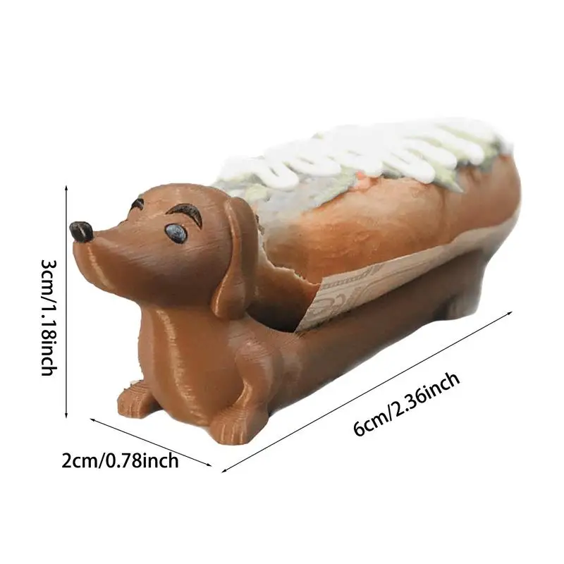 Puppy Shaped Serving Tray Dachshund Snack Holder Hot Dog Holder For Home Family Gatherings Parties Restaurants home tools 6