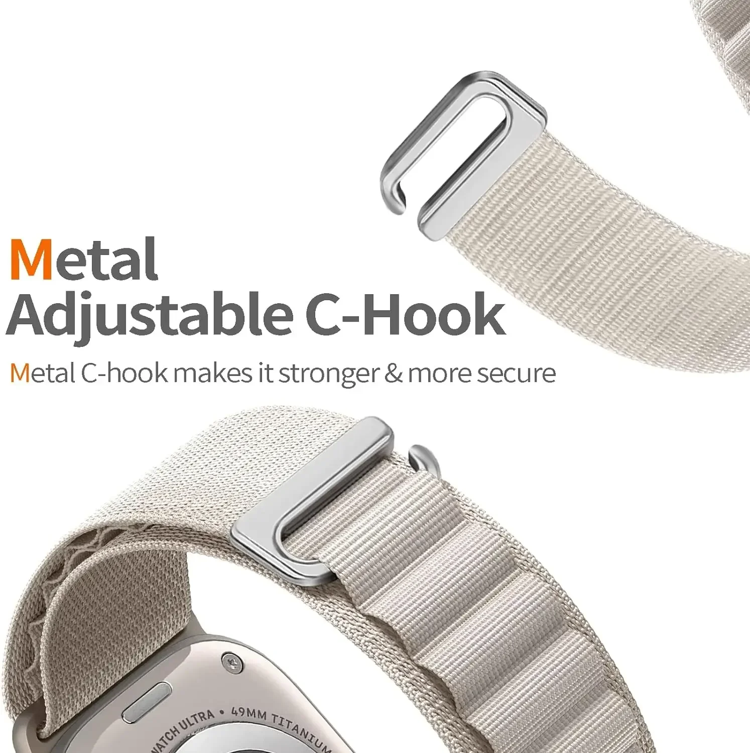 Alpine Loop Nylon Strap - Premium Wristband Accessory