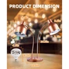 DW2C Commercial Food Heat Lamp with Rapid-Heating Bulbs: Steady Heating for Catering & Buffet Parties 5