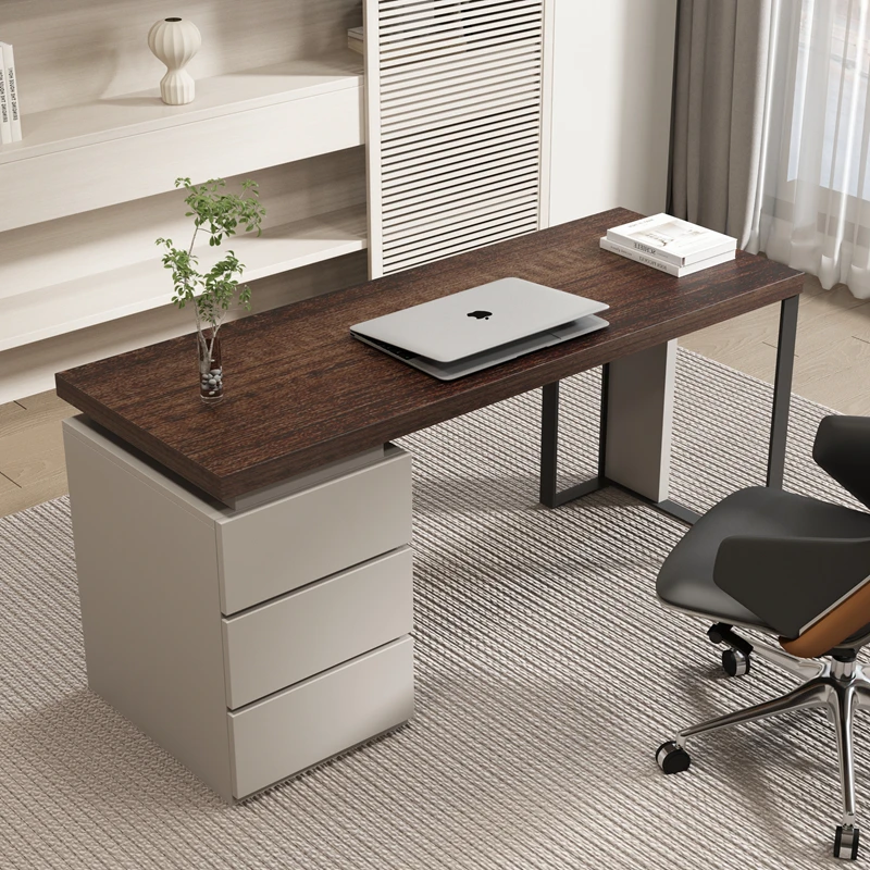 

Design Modern Computer Desks Simplicity Household Light Luxury Solid Wood Computer Desks Escritorio Gamer Work Furniture QF50CD