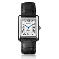 Retro-Style Simple Small Square Watch with Roman Numerals, Trendy and Artistic Quartz Movement Wristwatch 3