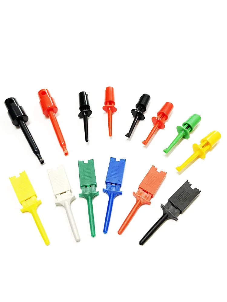 Electrical Instruments And Meters Testing Hooks Telescopic Elastic Connection Clamps  Electronic Measuring Accessories цена и фото