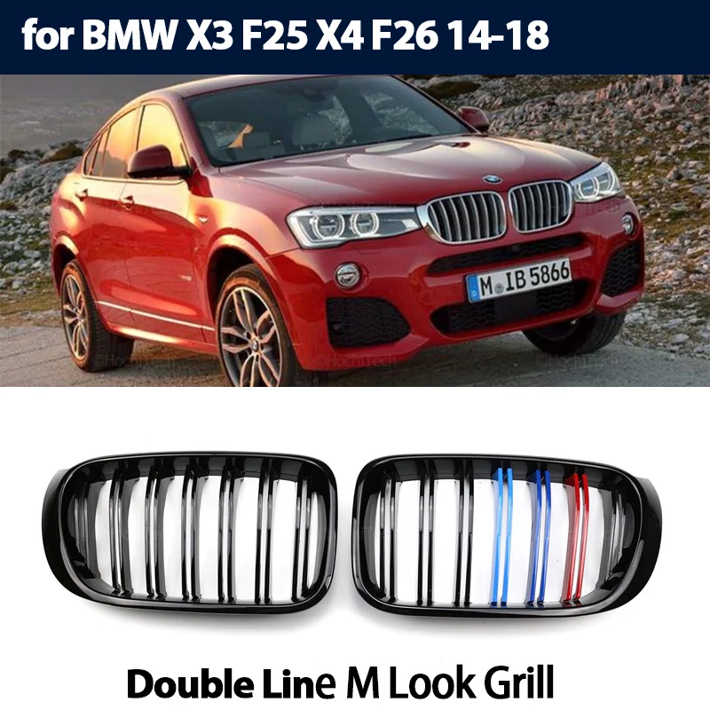 

Решетки для BMW X3 F25 X4 F26 2014-18, 1 пара