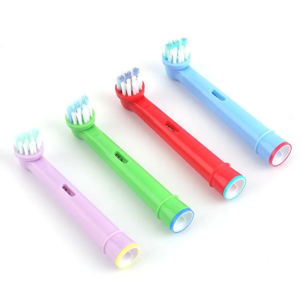 4pcs Kids Children Electric Toothbrush Head For Oral B EB-10A Toothbrush Replacement Brush Heads Oral Hygiene Clean Brush Head - Image 5