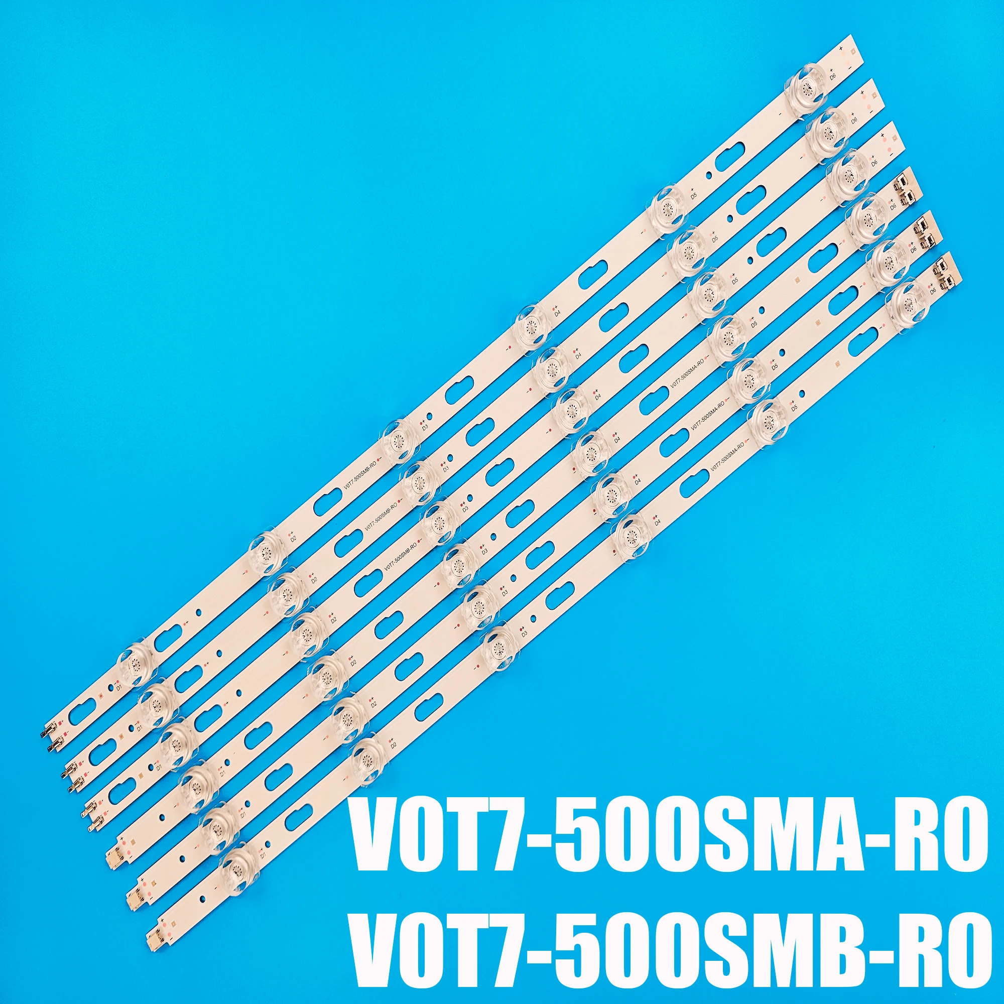 LED 백라이트 스트립, 삼성에 적합한 UE50TU7100 UN50TU8000 UN50TU8200 UN50TU7000 UN50TU7020..