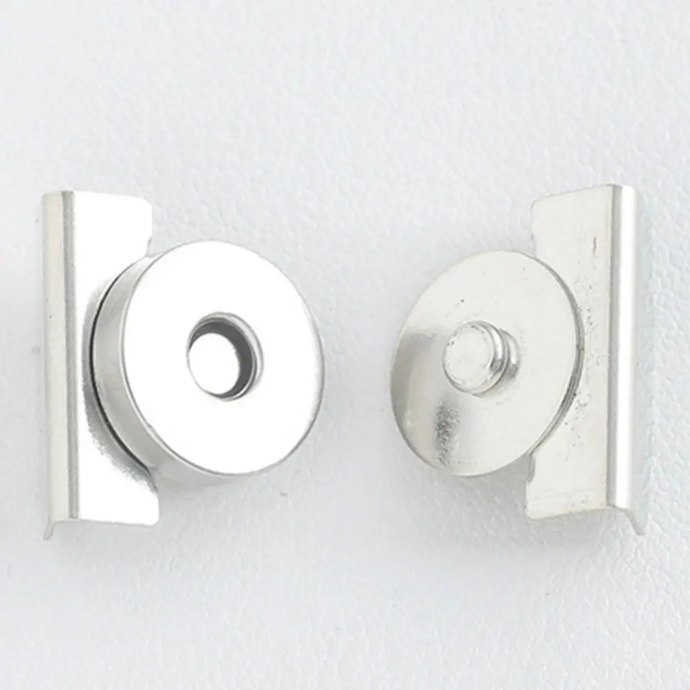 10 Pairs Magnetic Buckle DIY Accessories Snap Buttons Metal Seamless  for  Handbag Tote Bags Clothing No-Sewing Clip for Purse