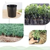 500Pcs Nursery Pot Plastic Plant Propagation Container Grow Bag Garden Supplies 8Cmx8cm 6