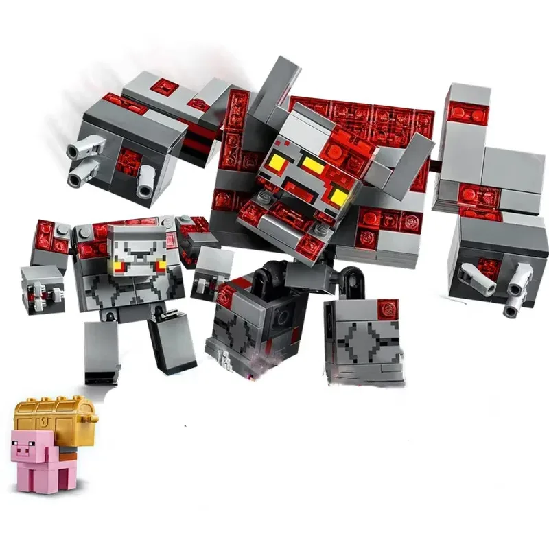 Lego Minecraft Dungeons Redstone Battle Golem De Redstone Lego The